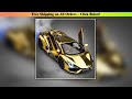 1:24 Lamborghini Revuelto Spray Plating Version With Water Spray, Fog Effect Realistic Simulation