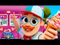 Wheels on the Bus PARTY | Little Angel | 🚌Wheels on the BUS Songs! | 🚌Nursery Rhymes for Kids