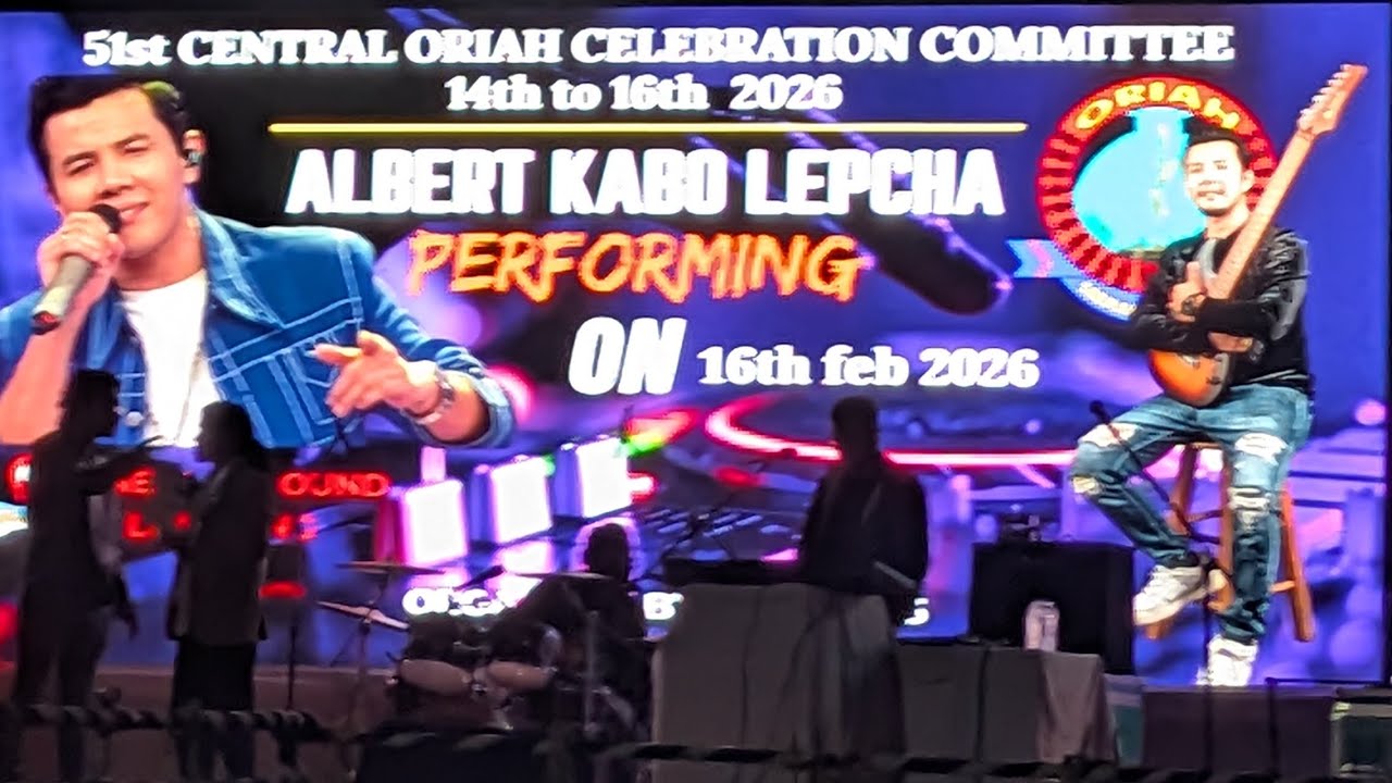 Wancho Oriah fastival 2026 live performance ...❣️🔥👌Albert Kabo Lepcha, at longding general ground...