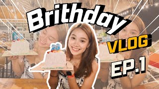 Birthday vlog ep.1🎂 เที่ยวศรีราชา,เล่นสวนน้ำ,เป่าเค้ก | คุณครูพี่ไอซ์ ชาเเนล