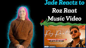 Roz Raat Full Music Video | American Foreign Reaction