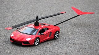 How to make a Flying Car - Lamborghini car - Drone Car - Our Real Flying Car