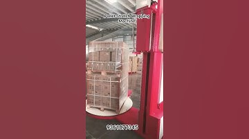 Pallet Stretch Wrapping Machine 9361877345 #interopactec #palletwrappingmachine #packagingmachine