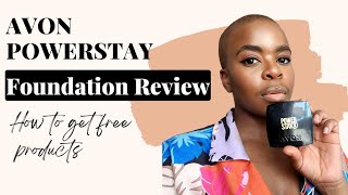 How to get FREE products from brands - AVON Powerstay Foundation Review | South African Youtuber screenshot 2