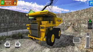 Mission 1-3 Realistic Heavy Dump Truck Driving Simulator - game play screenshot 4