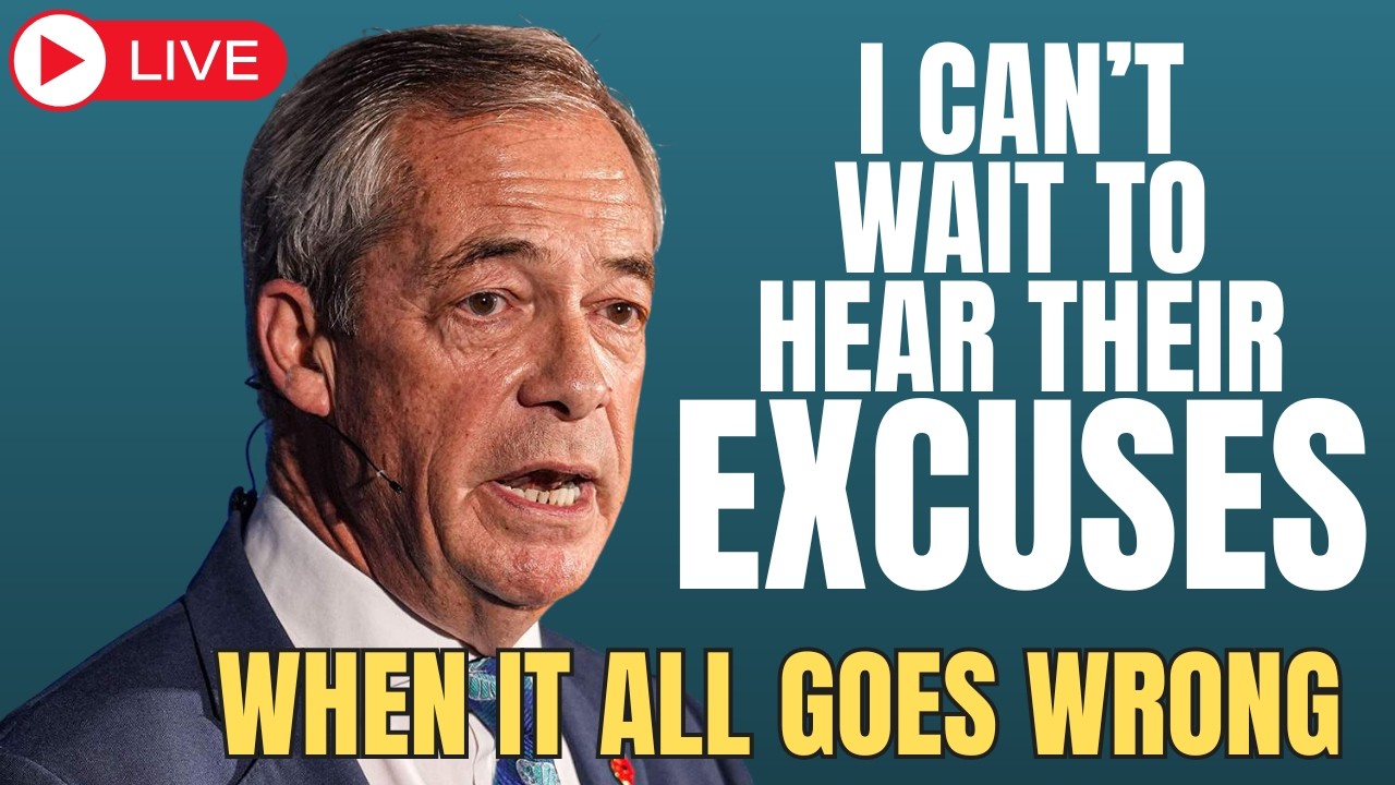 I can't WAIT for the excuses when it all goes WRONG