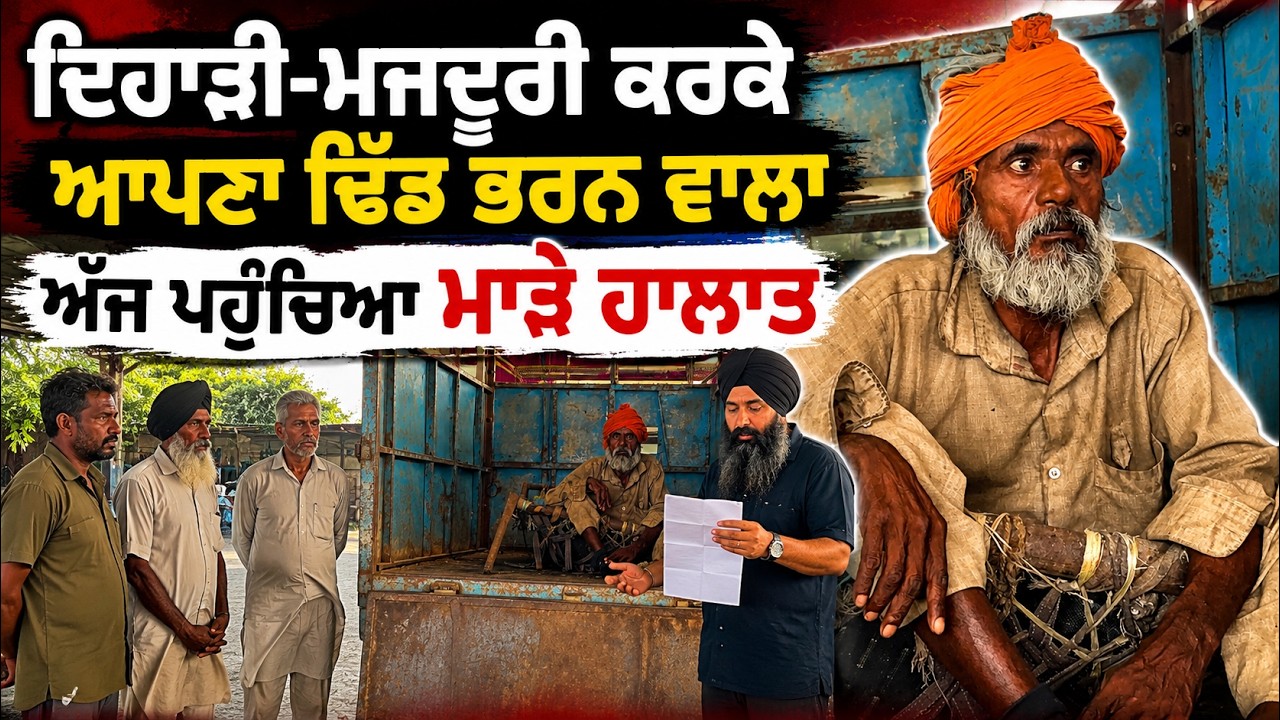 ⁣ਦਿਹਾੜੀ-ਮਜਦੂਰੀ ਕਰਕੇ ਆਪਣਾ ਢਿੱਡ ਭਰਨ ਵਾਲਾ ਅੱਜ ਪਹੁੰਚਿਆ ਮਾੜੇ ਹਾਲਾਤ @Manukhtadisewasociety