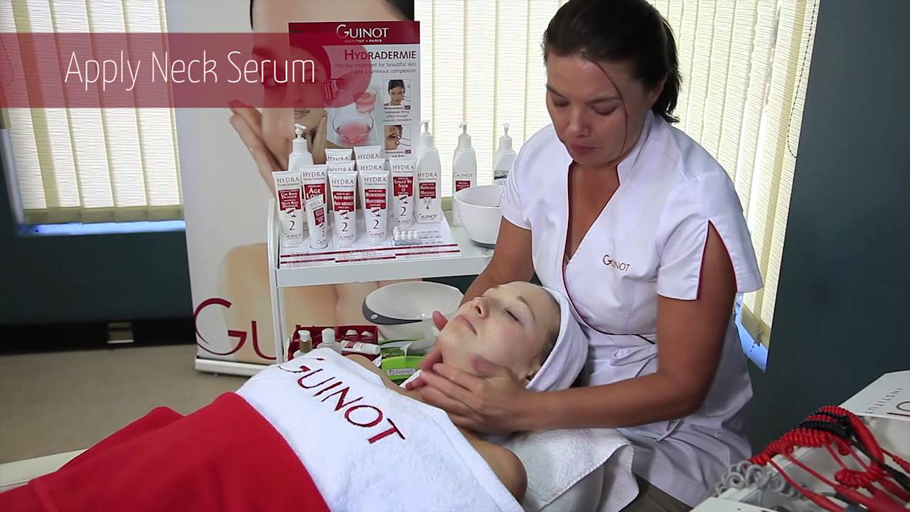 Guinot Hydralift Facial Treatment - YouTube