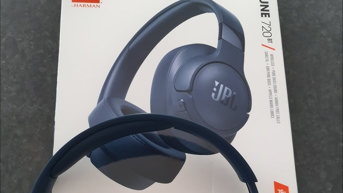 JBL Tune 720BT Wireless Over-Ear Headphones - Bluetooth & Pure Bass Sound