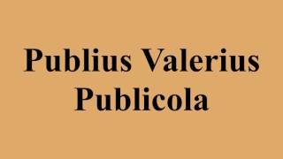 Publius Valerius Publicola