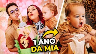 Mia Fez Um Ano Vlog Da Festa De Aniversário