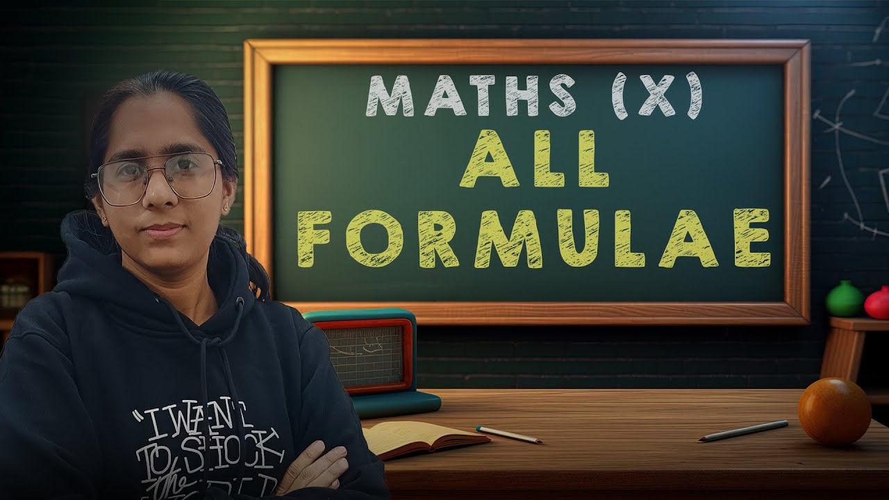 Class X Maths All Formulae in 1 Video |Complete Maths in 30 Minutes ...