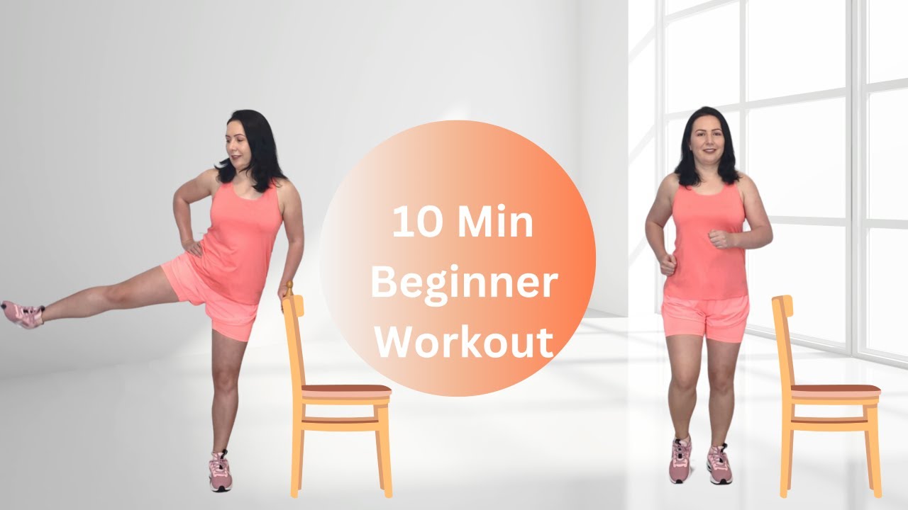10-Minute Chair Workout for All Ages - Easy Full Body Routine, Perfect ...