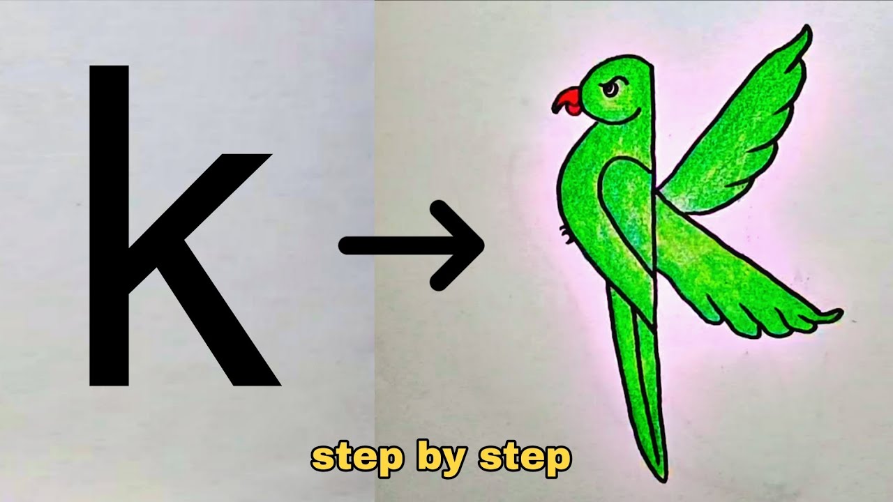 🦜 How to Draw a Parrot Step by Step | Easy Parrot Drawing Tutorial for Beginners