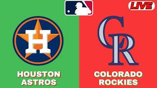 Colorado Rockies Vs Houston Astros | MLB 2026 | MLB Live Baseball Score | Apr 15 2026