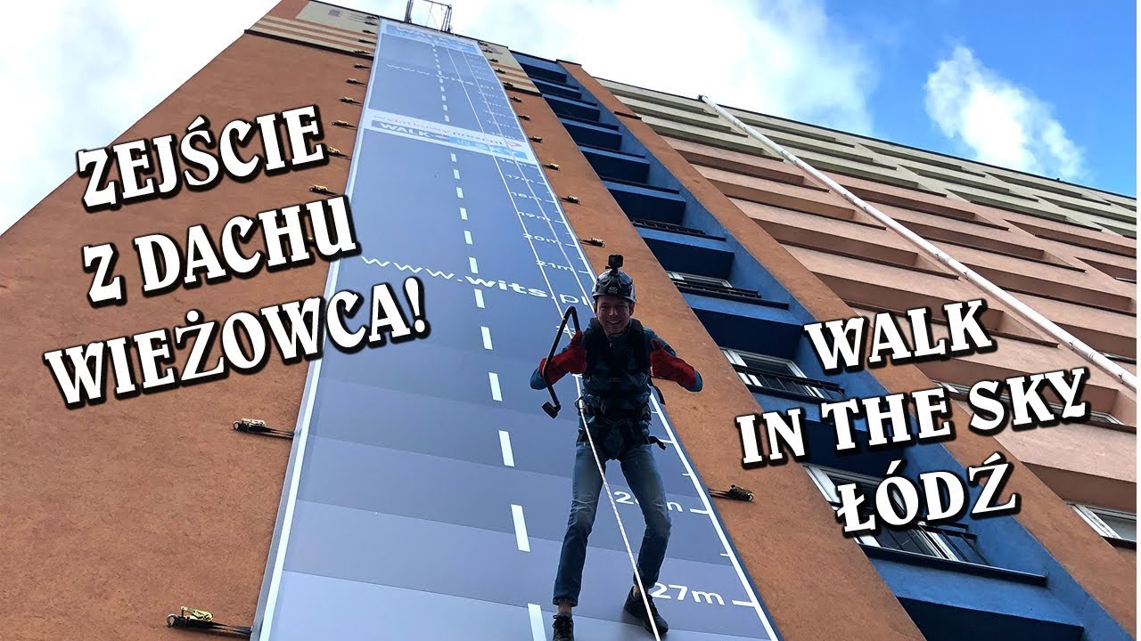 Walk in the sky - ekstremalne zejście z wieżowca!