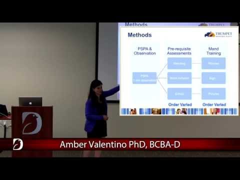 Amber Valentino, PhD, BCBA-D | Skills Assessment to Identify Optimal Modalities for Manding