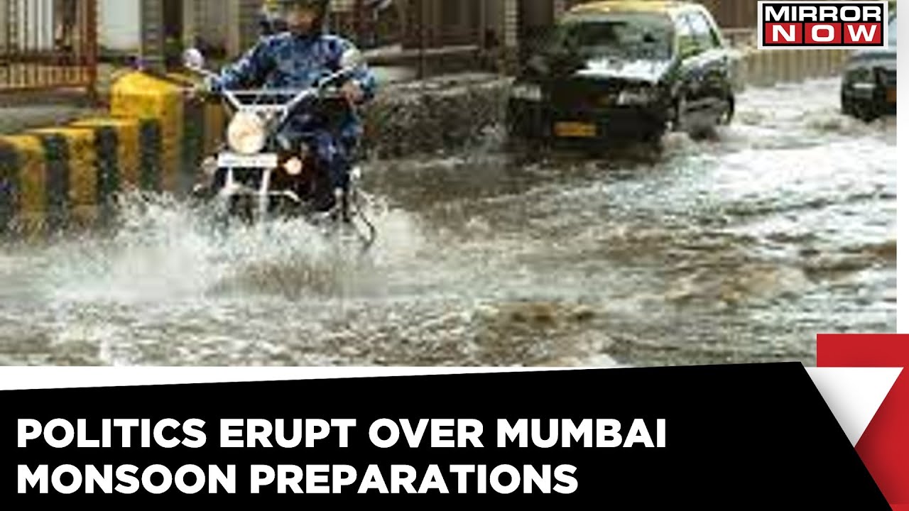 Politics Erupt In Mumbai Over De-silting Of Drains Ahead Of Local Body Polls | Mirror Now News