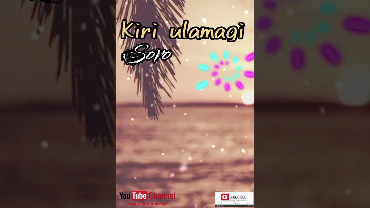 kiri ulamagi-Soro(Aroma Locals)