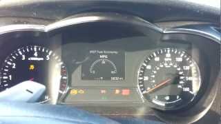 2012 Kia Optmia SX Warning Lights/Limp Home Mode