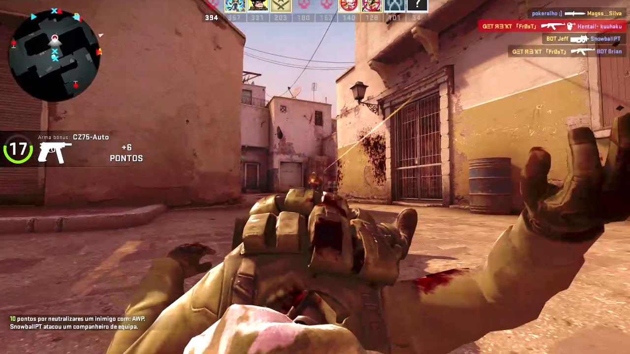 Counter Strike Global Offensive gameplay deathmatch dust II part 2 ...