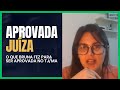 Como bruna oliveira foi aprovada para juza no maranho