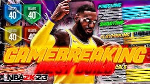Best 6’6 GameBreaking build NBA2k24