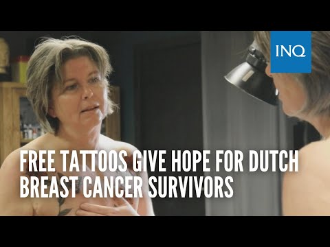 'I think I am beautiful again': Free tattoos give new hope to Dutch breast cancer survivors