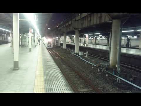 ＪＲ６５１系スーパーひたち上野駅発車シーン