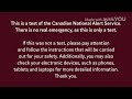 Comparison between Canada and Quebec's EAS Screens | WUIAU