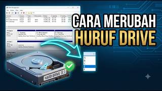 Cara Mengubah Huruf Drive (Drive Letter) Harddisk/SSD di Laptop Komputer