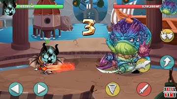 Tiny Gladiators Level 131 - 135 ( HARDCORE ) Gameplay