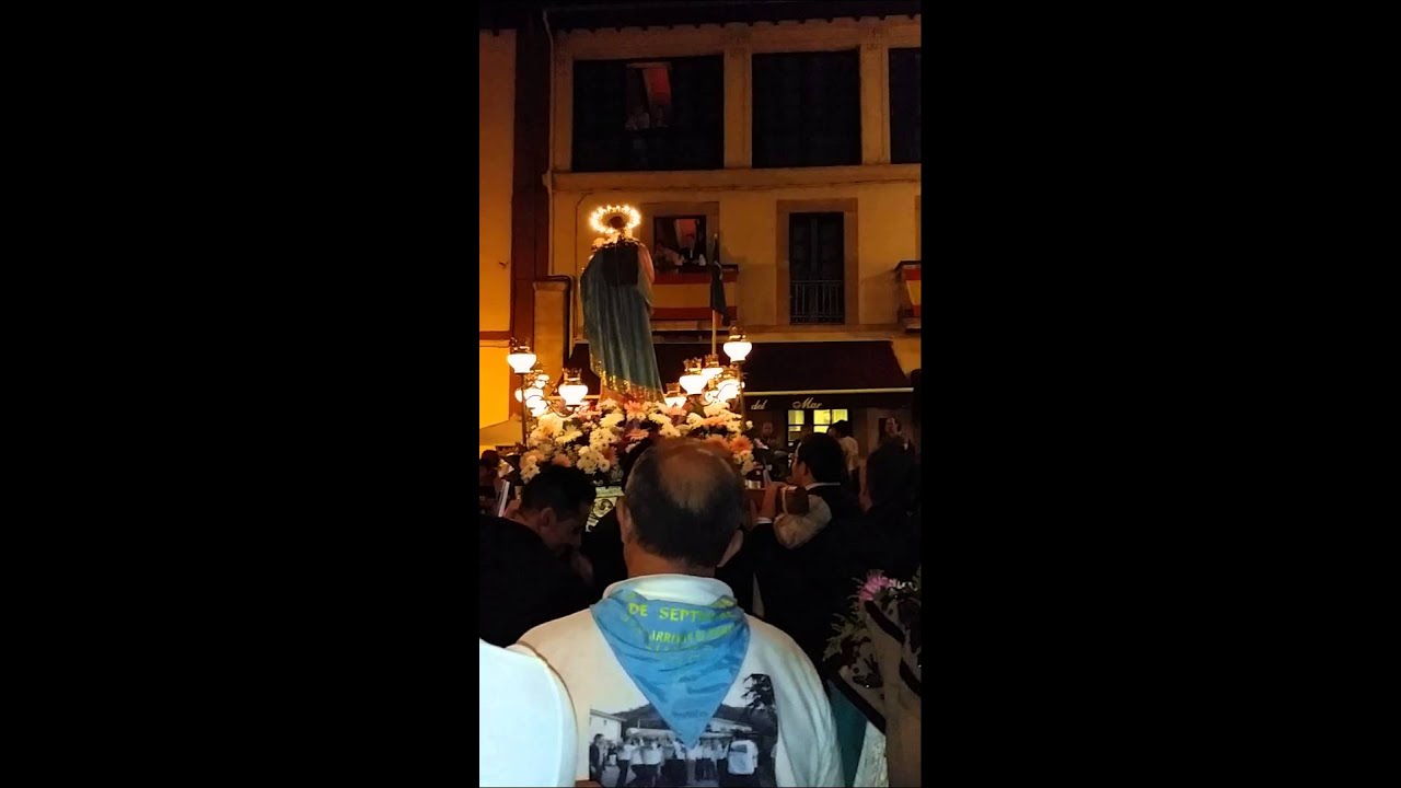 Procesion nocturna virgen de la blanca 2014