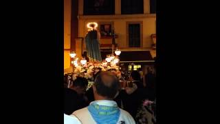 Procesion nocturna virgen de la blanca 2014