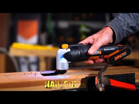 Unboxing And Review Worx WX678 Sonicrafter 20V Multi tools