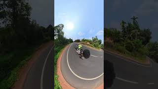 Insta 360 pro x5🤩❤️#insta360 #insta360x5 #gopro #bike #travel #viral