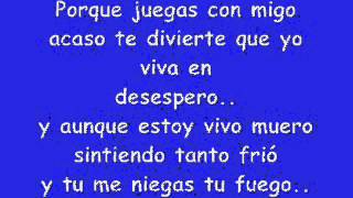 Porque juegas conmigo letra Farruco feat toby love