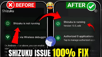 How To Fix Shizuku Is Not Running | Shizuku Is Not Running | Shizuku App Is Not Running
