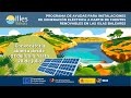 Ayudas para instalaciones de generacin elctrica a partir de fuentes renovables en menorca