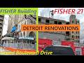 Fisher Tower; Fisher Body Plant 21; East Grand Boulevard's Mural Fun. April 2026. Piquette Avenue. Mp3 Song