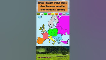 Europe according to the Dewey Decimal System #mapping #viral #history #europe #maps #countries