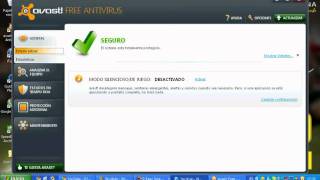 Como desactivar el antivirus AVAST