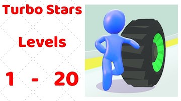 Turbo Stars Level 1-20 Gameplay (iOS - Android)