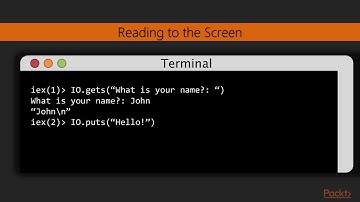 Getting Started with Elixir : Standard IO | packtpub.com