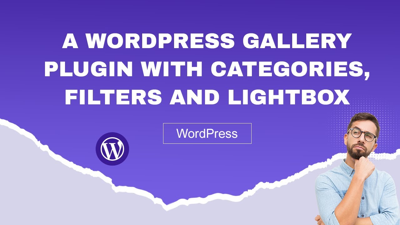 A WordPress Gallery Plugin with Categories, Filters, and Lightbox - YouTube