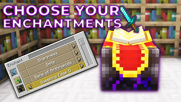 Choose Your Enchants in Minecraft! Enchanting Infuser Mod Tutorial