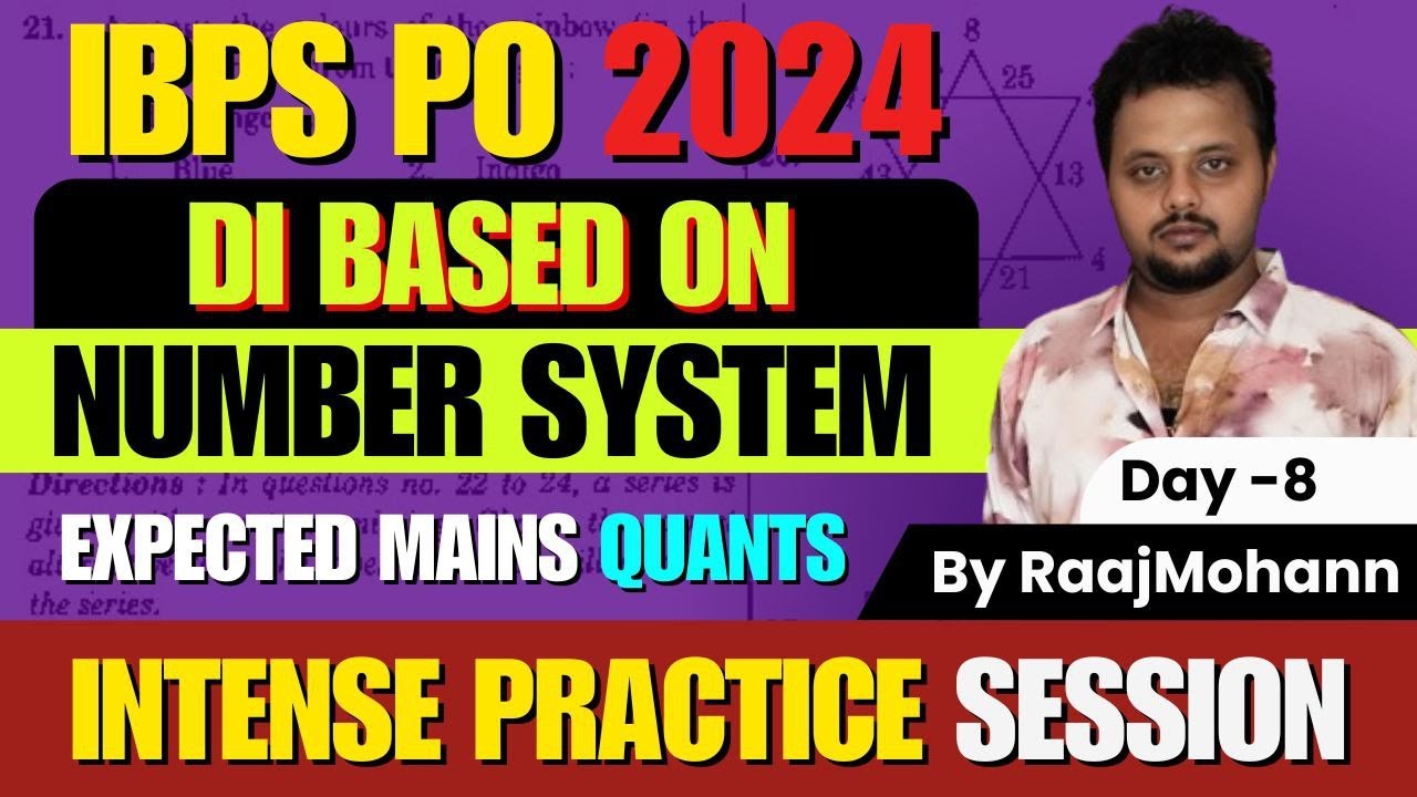 MOST EXPECTED DI IBPS PO MAINS 2024 | INTENSE PRACTICE SESSION | DAY 8 ...