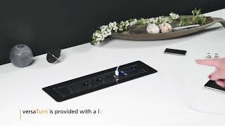 Вращающийся блок розеток ASA Plastici Versaturn 3.0 (060.24F.00001)