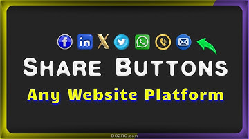 How to Create FREE Share Buttons on Website for Social Media Engagement [No Coding Skills]