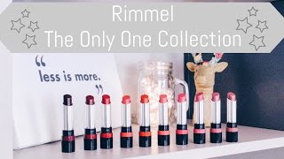 Rimmel - The Only One Collection .. كولكشن حمر ذا اونلي ون من ريميل